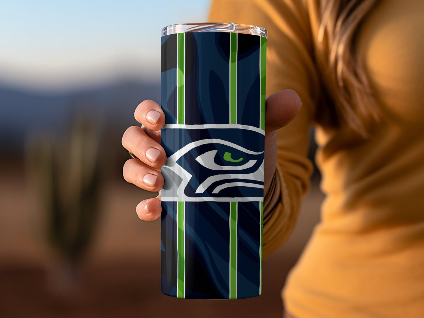 Seattle Seahawks 20 Oz Stainless Steel Tumbler