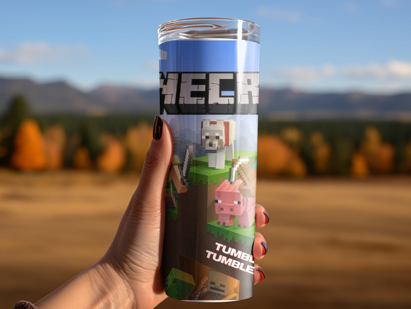 Minecraft 20 Oz Stainless Steel Tumbler