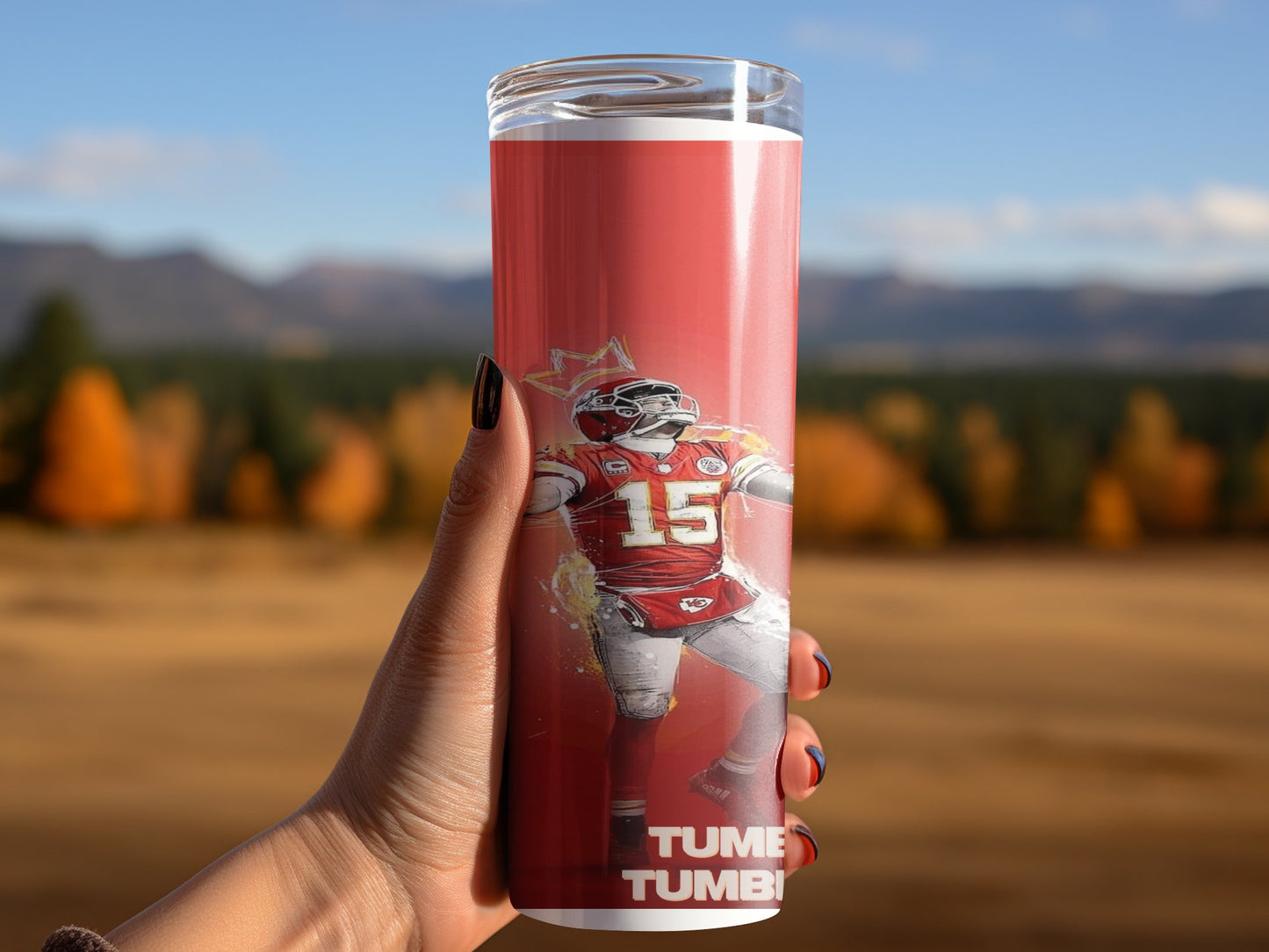 Pat Mahomes 20 Oz Stainless Steel Tumbler