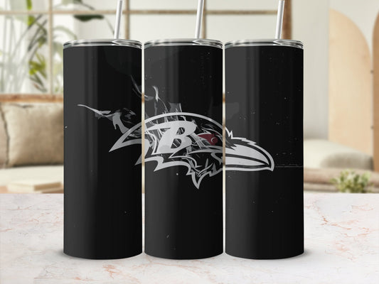 Baltimore Ravens 20 Oz Stainless Steel Tumbler