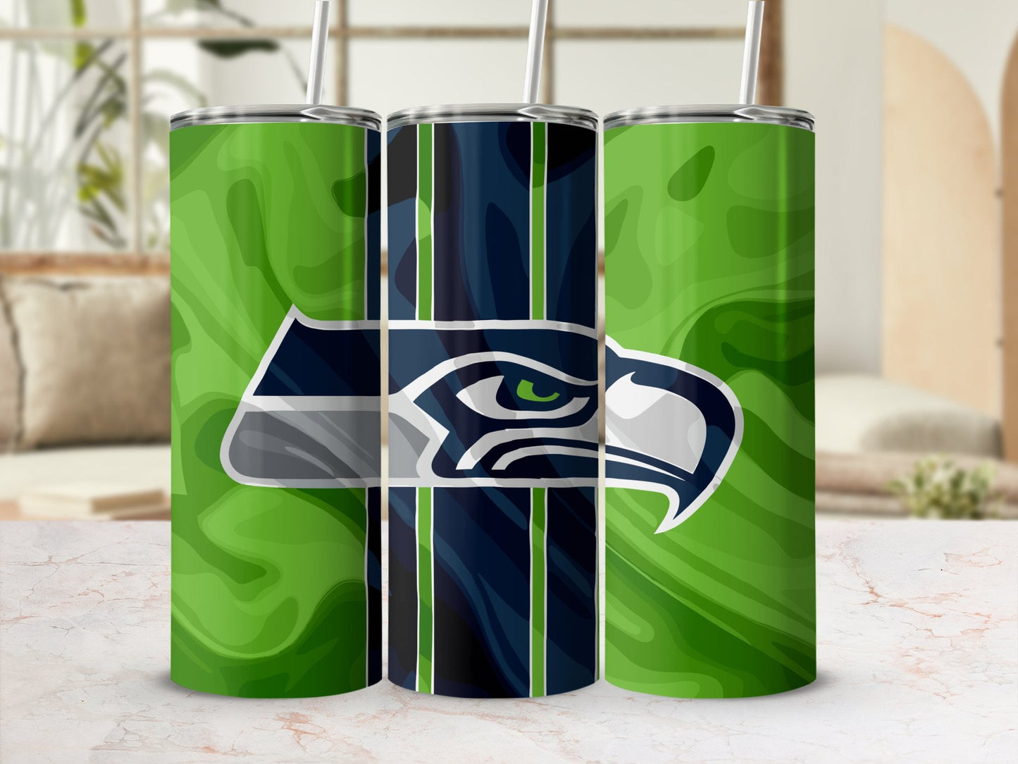 Seattle Seahawks 20 Oz Stainless Steel Tumbler