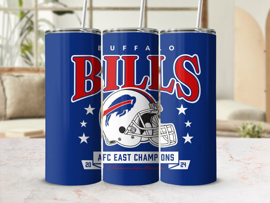 Buffalo Bills 20 Oz Stainless Steel Tumbler