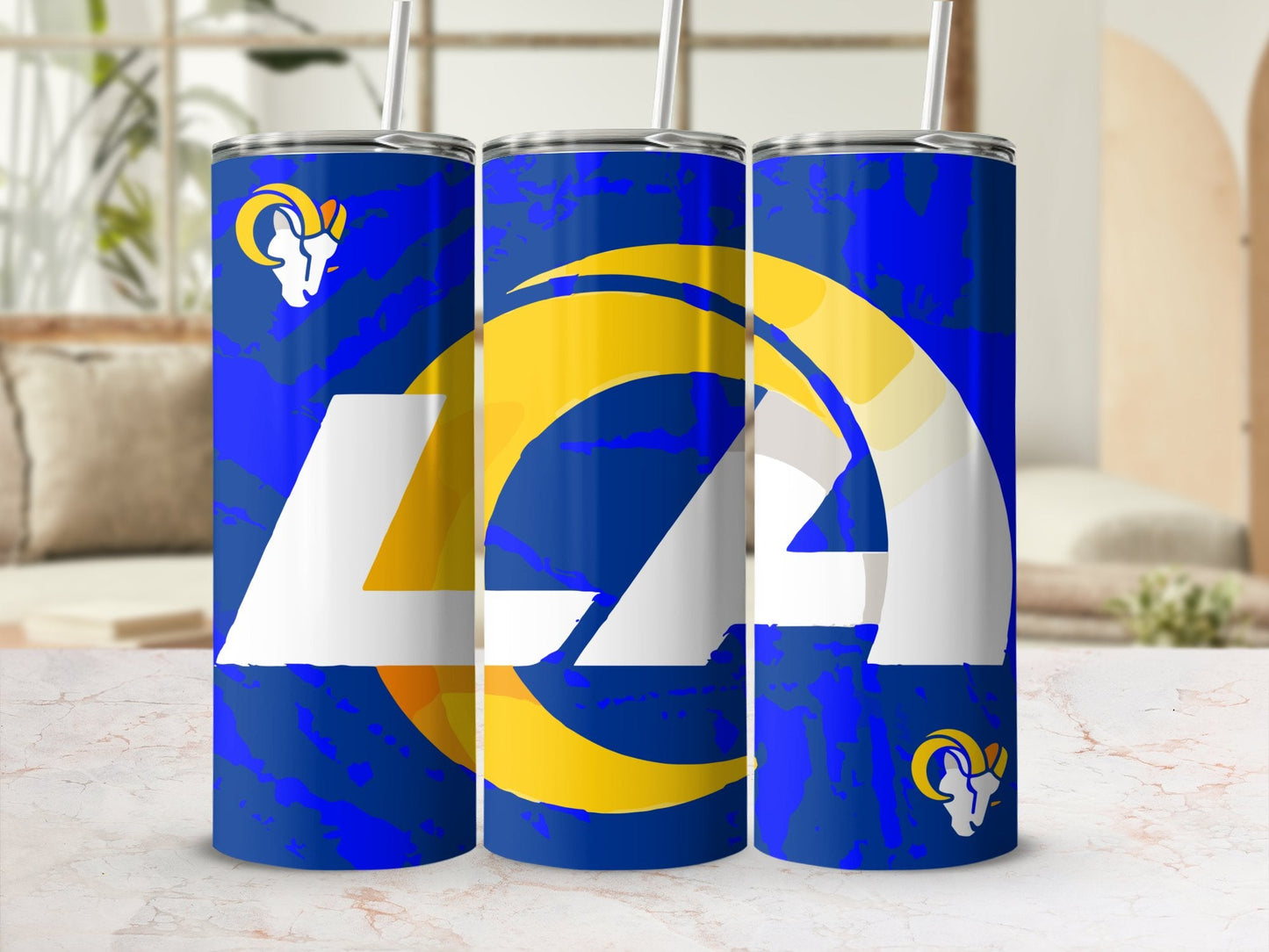 Los Angeles Rams 20 Oz Stainless Steel Tumbler