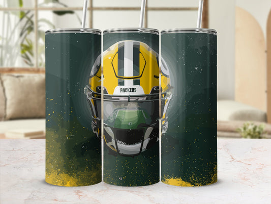 Green Bay Packers 20 Oz Stainless Steel Tumbler