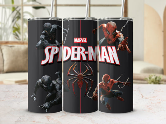 Spider Man 20 Oz Stainless Steel Tumbler